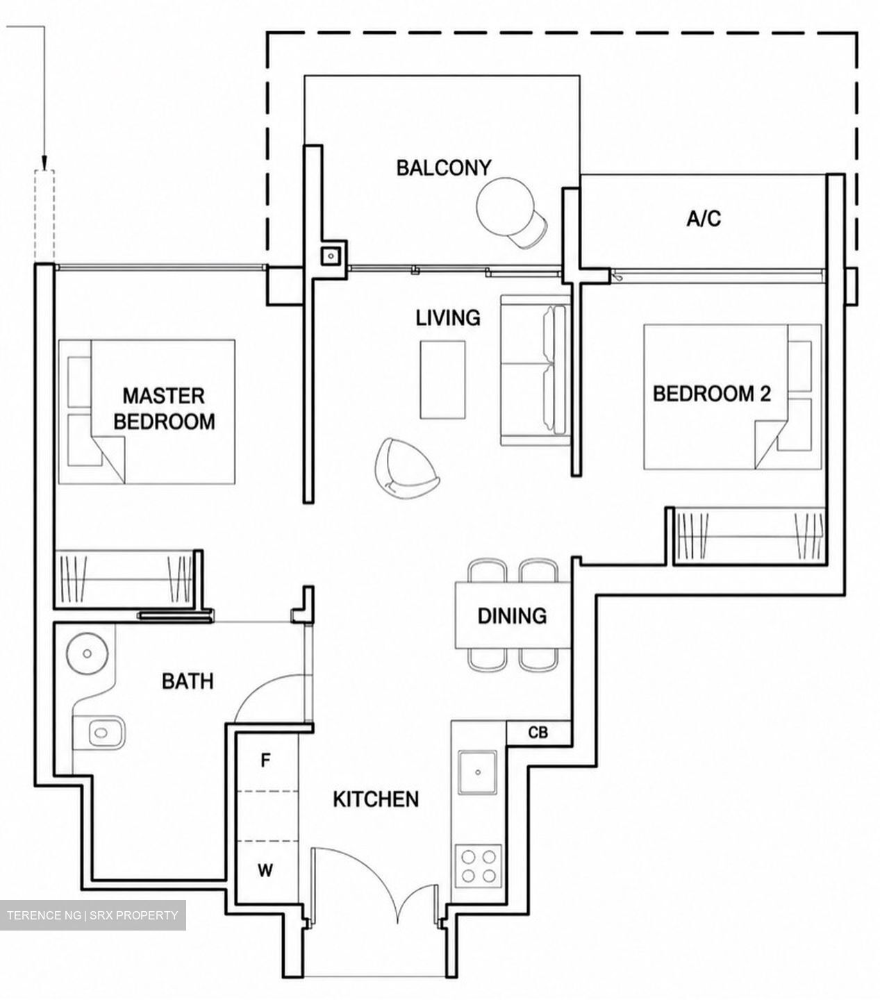 High Park Residences (D28), Apartment #609199301